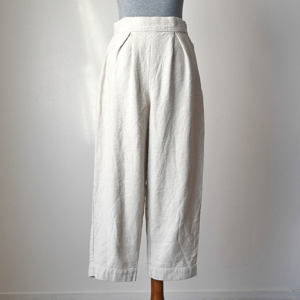 Elizabeth Suzann Nadeen Trousers in Hemp Twill